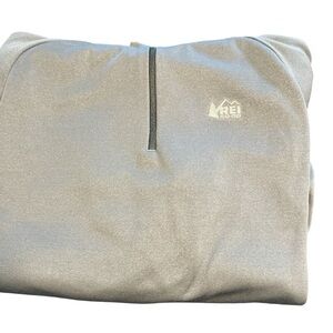 REI Mens Large 1/4 zip kangeroo pocket